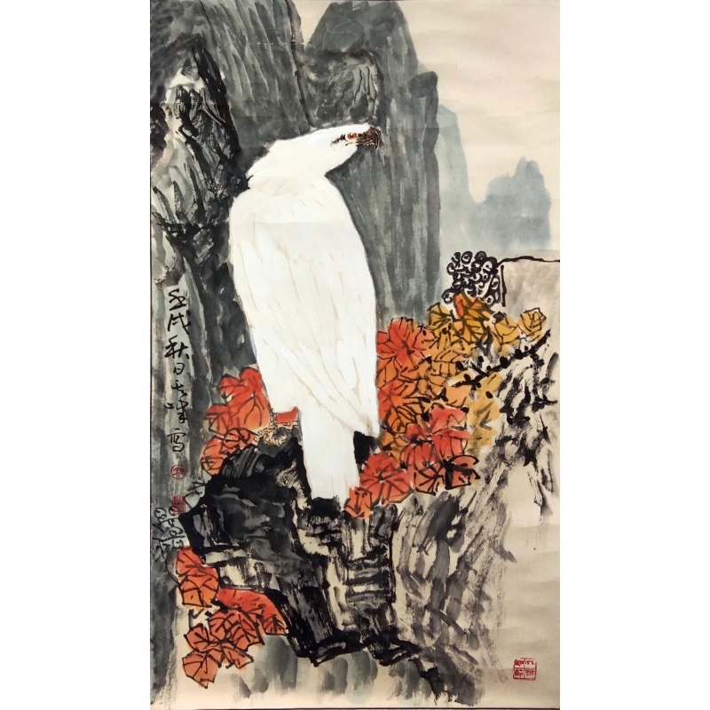 花鸟 孙其峰（款）7338