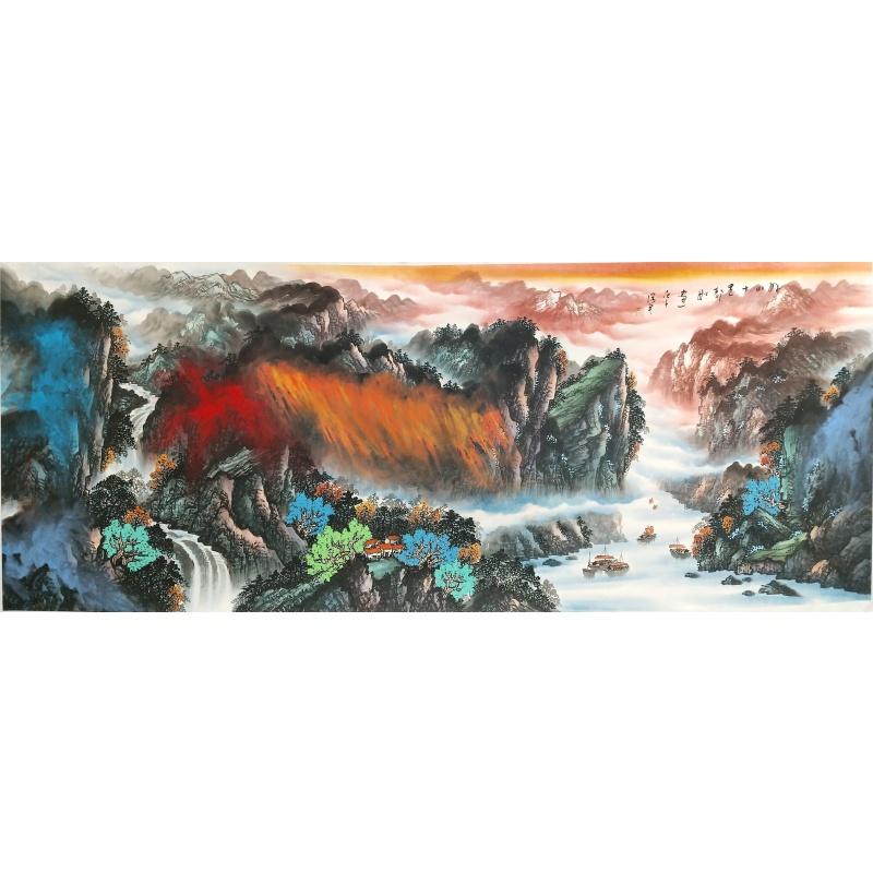 好山十里皆如画 吴瑞君（款）50459
