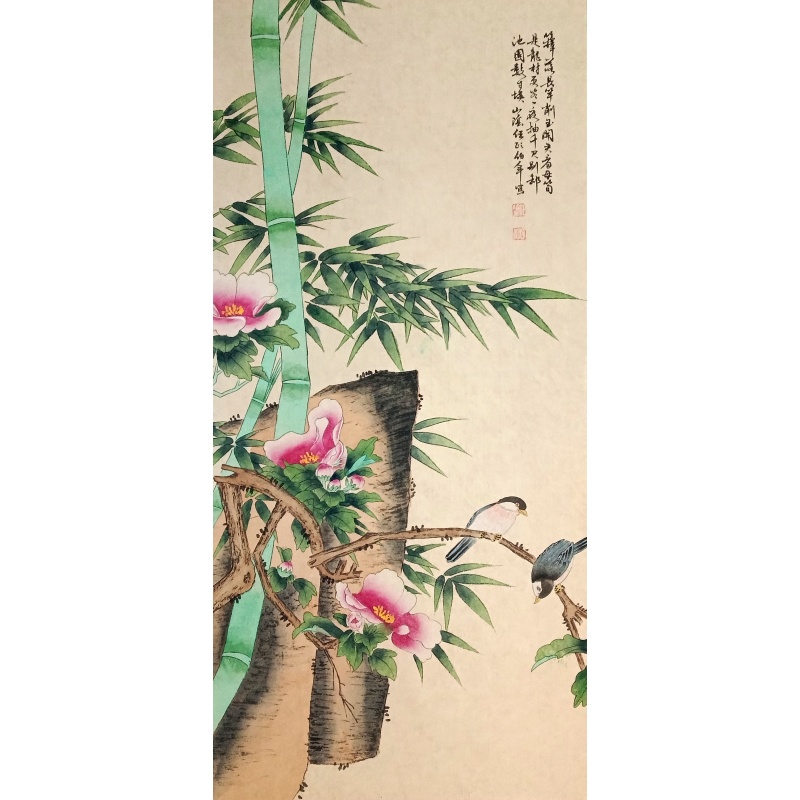 花鸟  任伯年（款）  50333