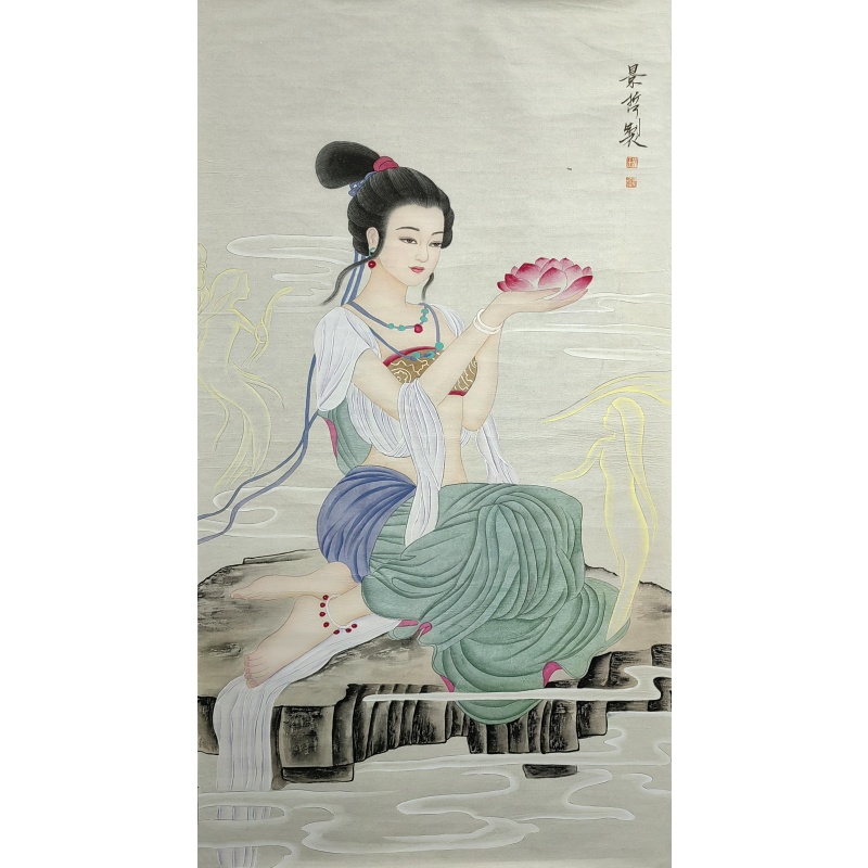 仕女图 崔景哲（款）51091
