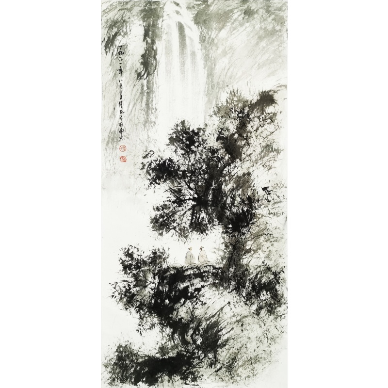 山水 傅抱石（款）7646