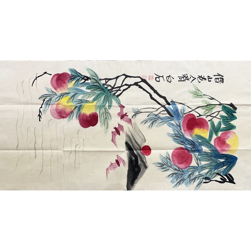 福寿图 齐白石（款）51971