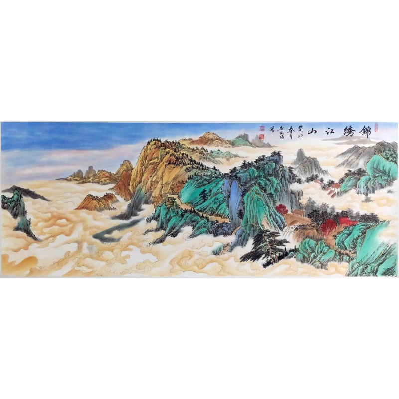 锦绣江山 杜文丽（款）8427