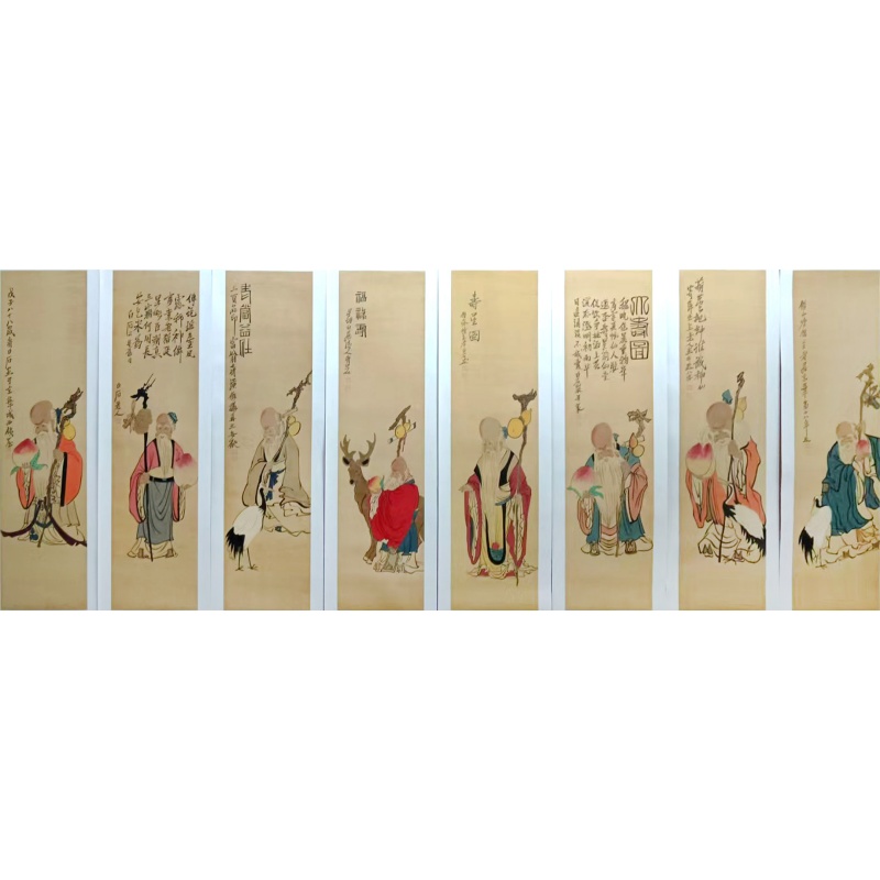 寿星图  8623  齐白石（款）