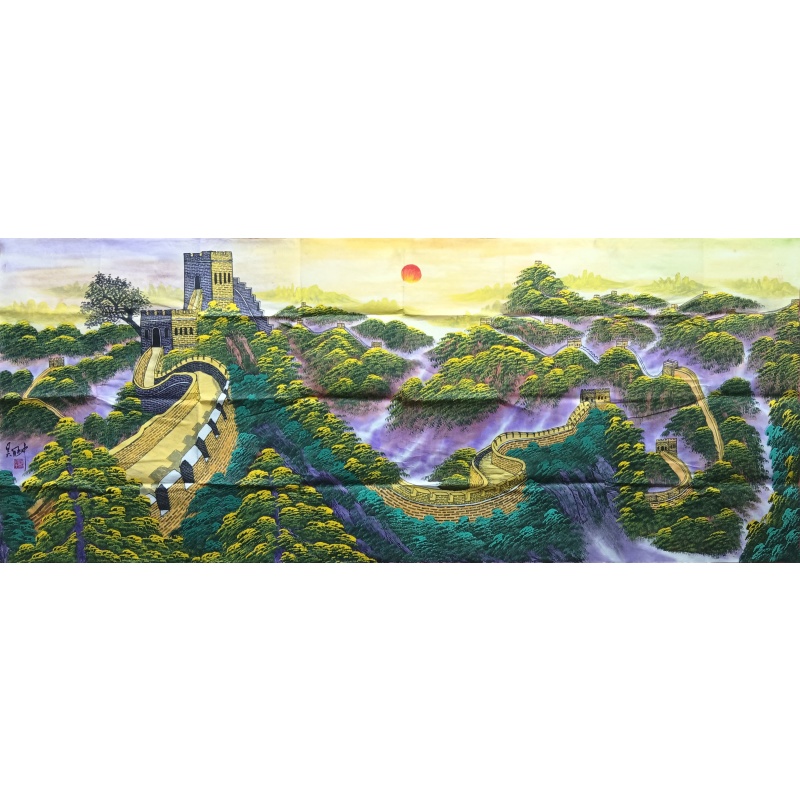 长城 吴冠中（款）8679