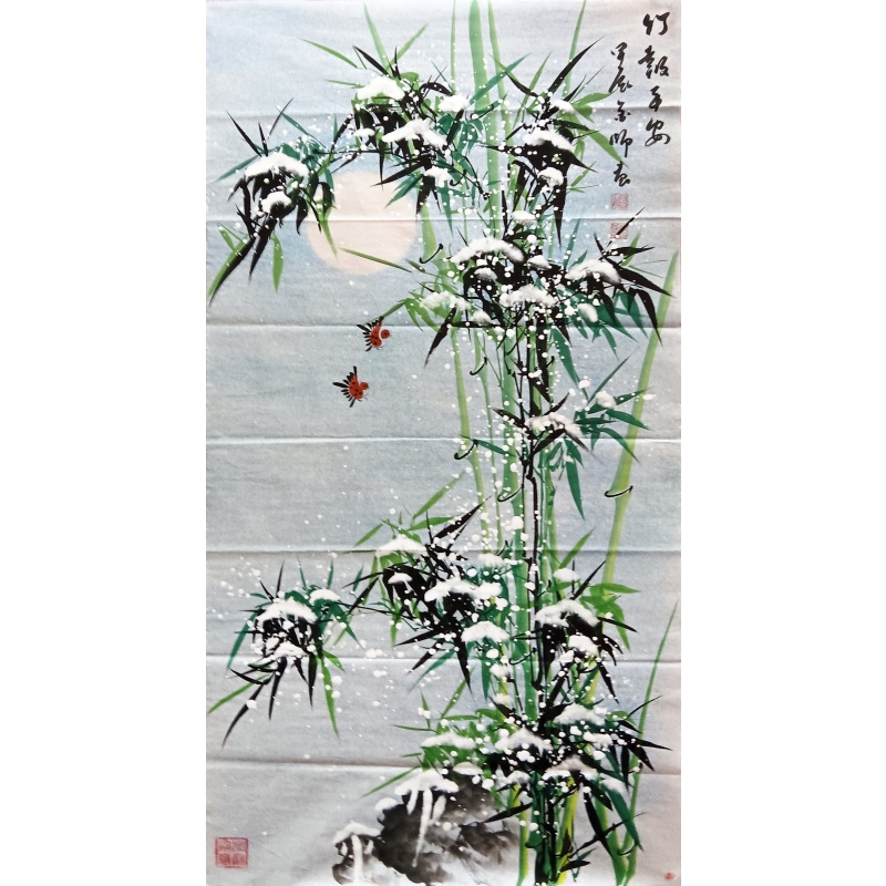 竹报平安  7411  吴金师（款）