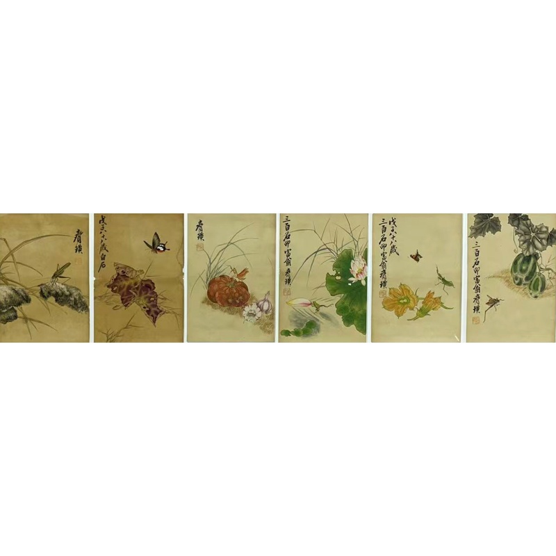 虫草小精品  齐白石（款）  50535