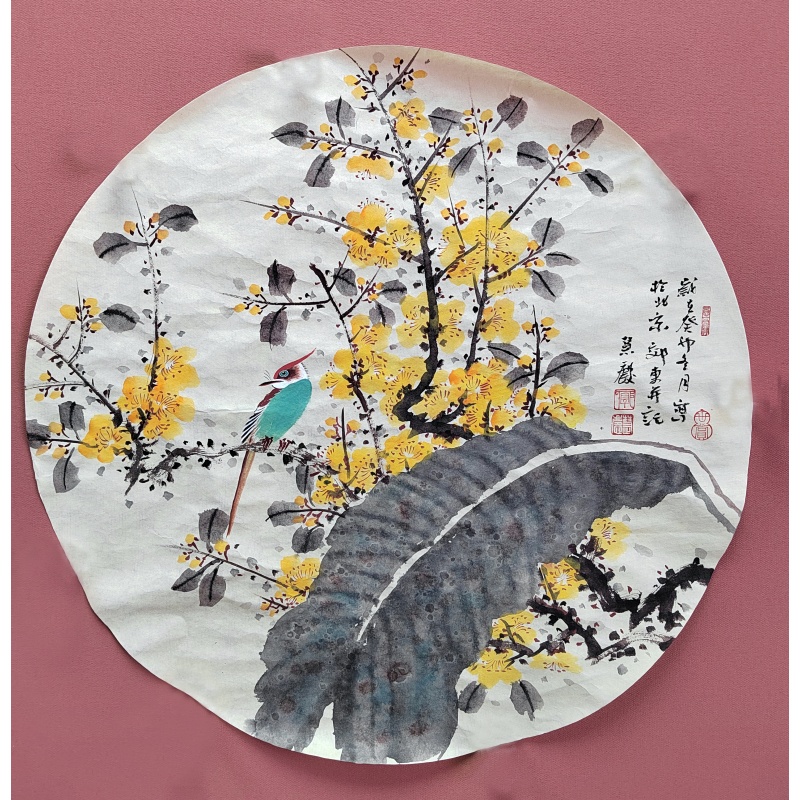 花鸟 郭慧庆（款） 8295