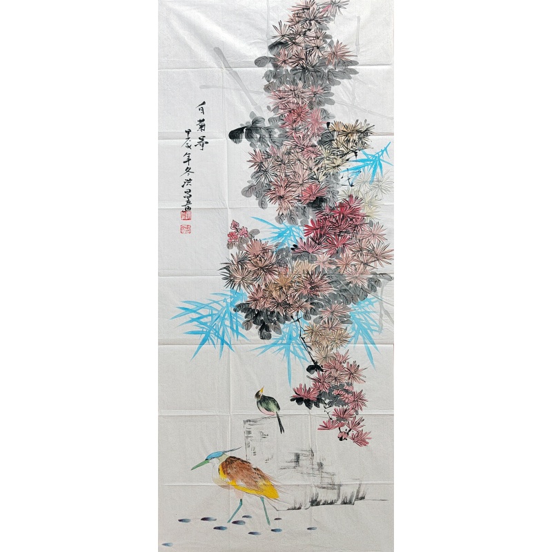 菊花图 李宏昌（款） 7710