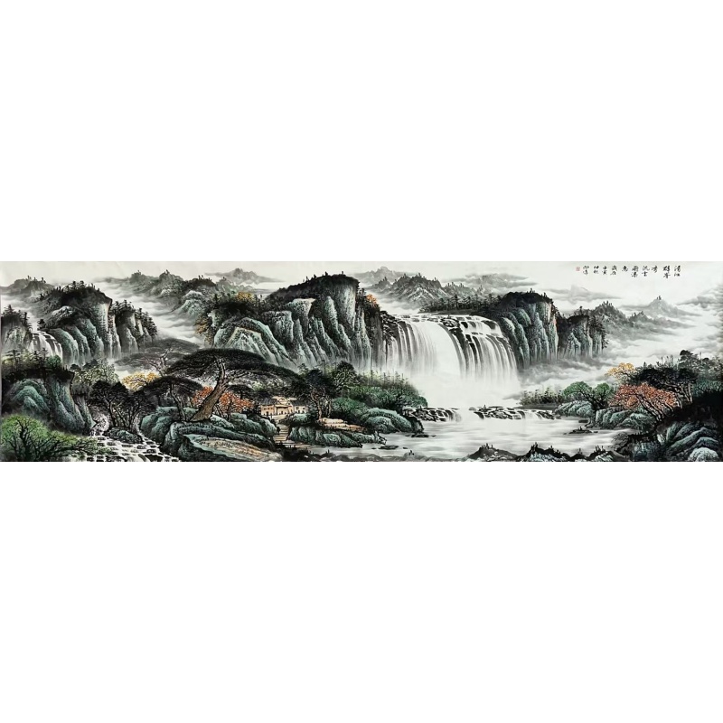 清江群峯  张印伟（款）