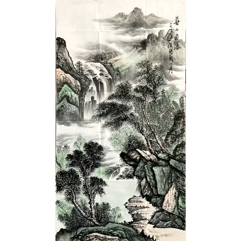 山水画  关山月（款）  51634
