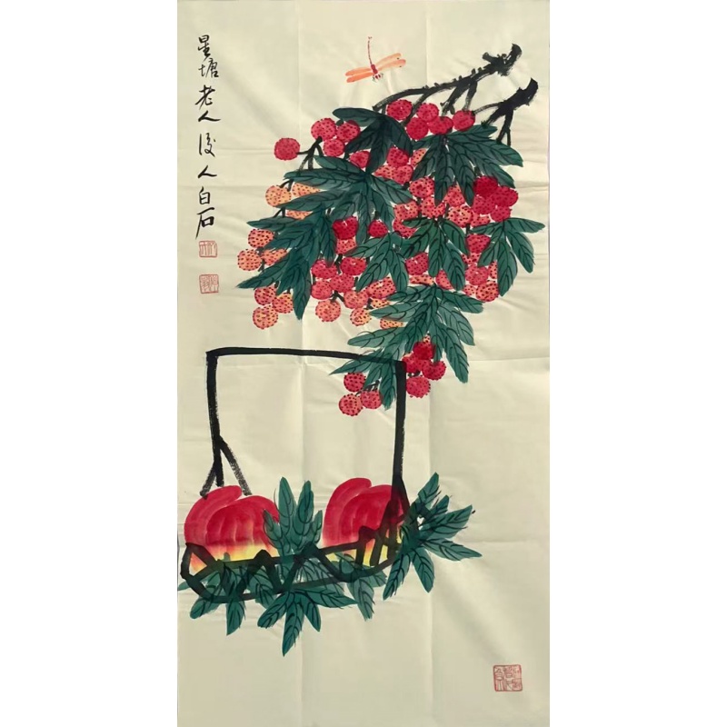 星塘  齐白石（款）  50818