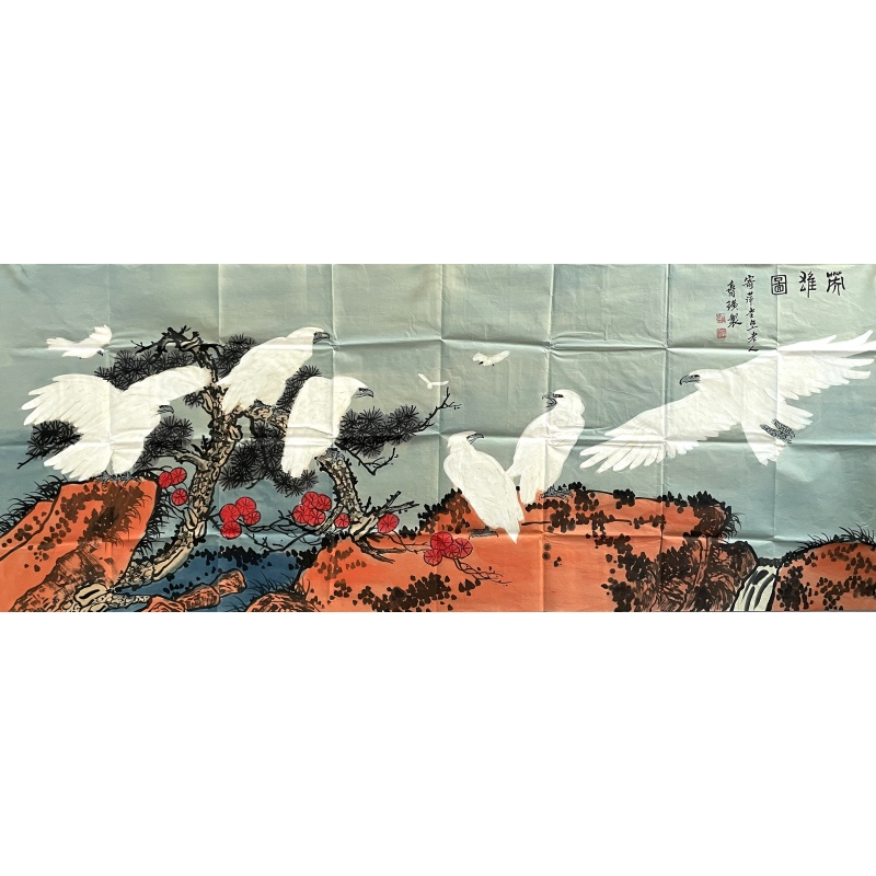 英雄图  齐白石（款）  8415