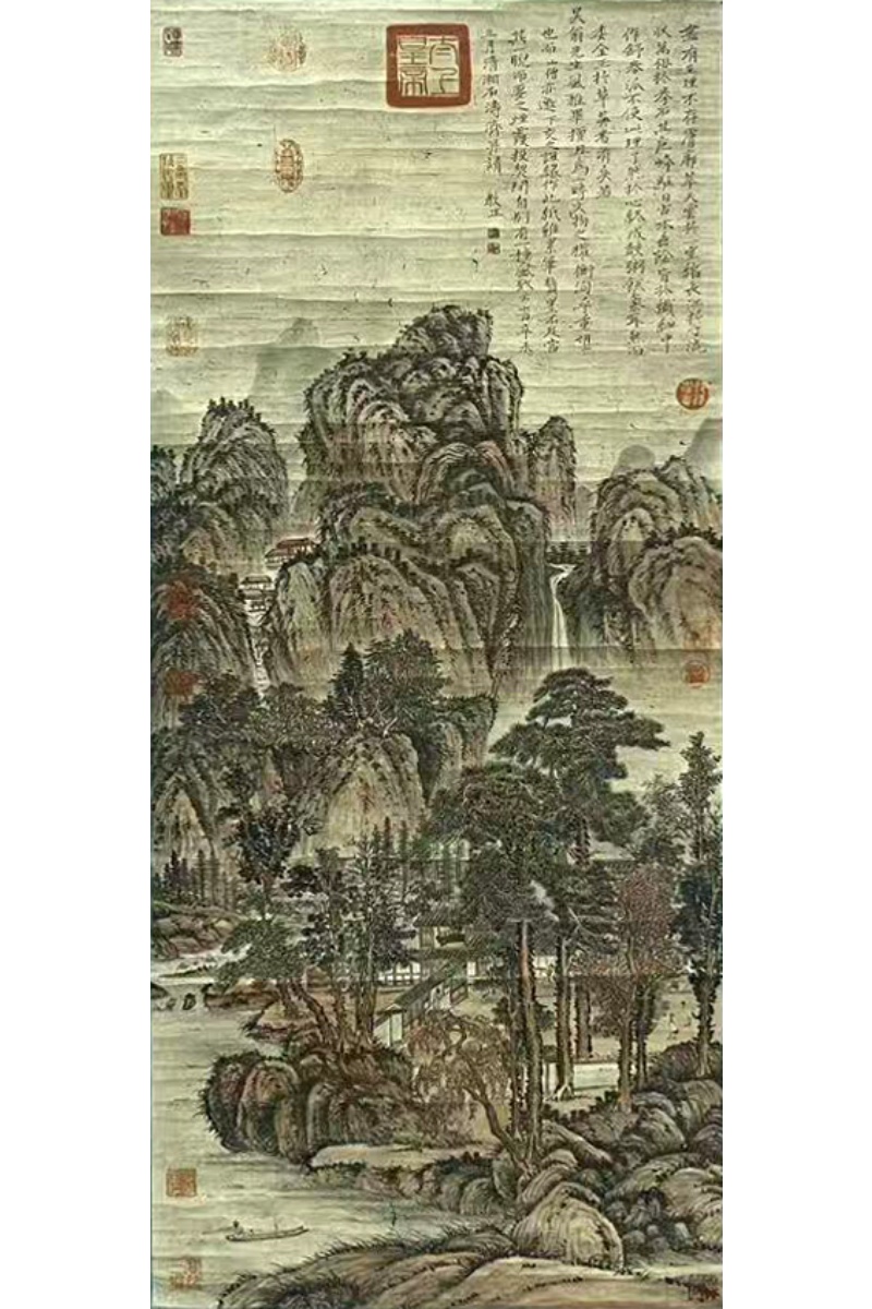 松鹤居图 石涛（款）51502