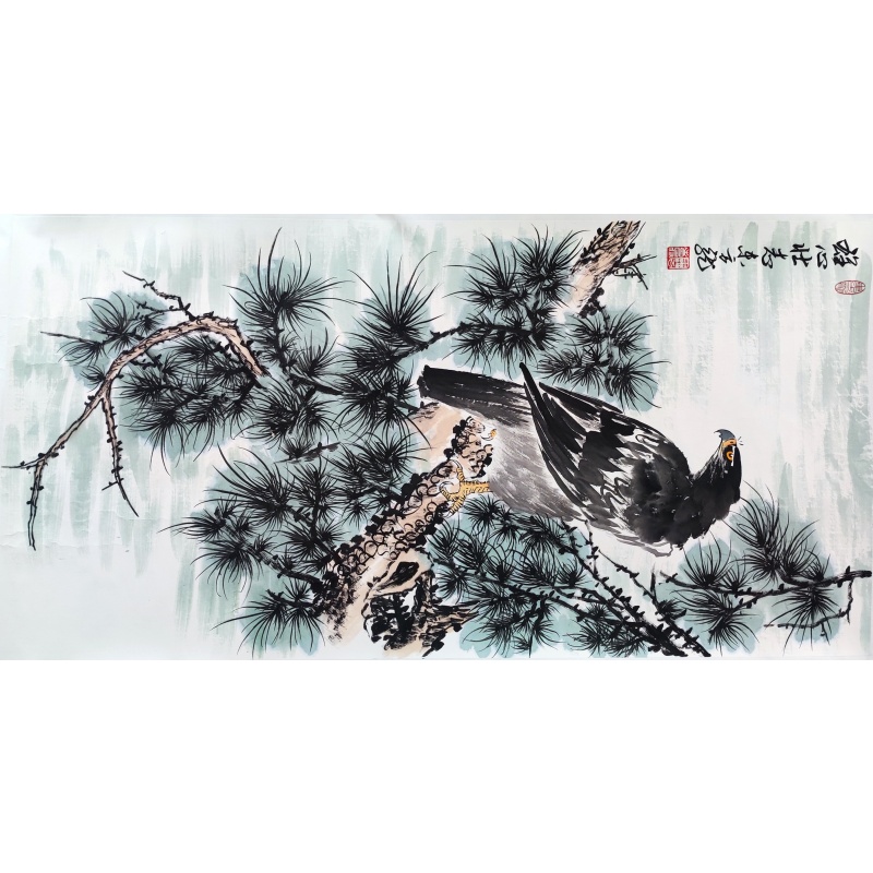 雄心壮志 雷百寿（款）54387