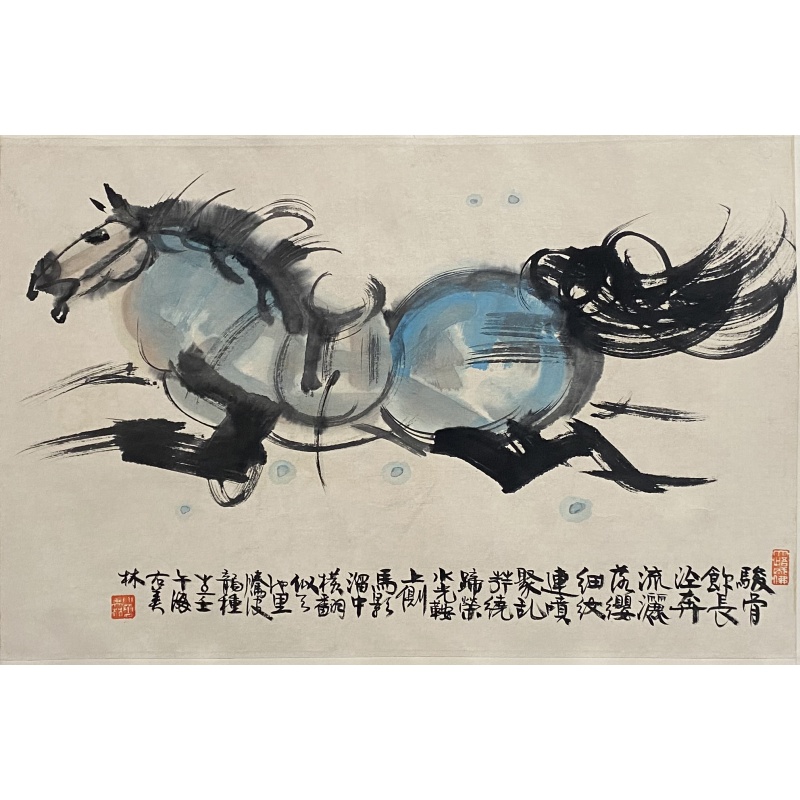 骏马图 韩美林（款）51059