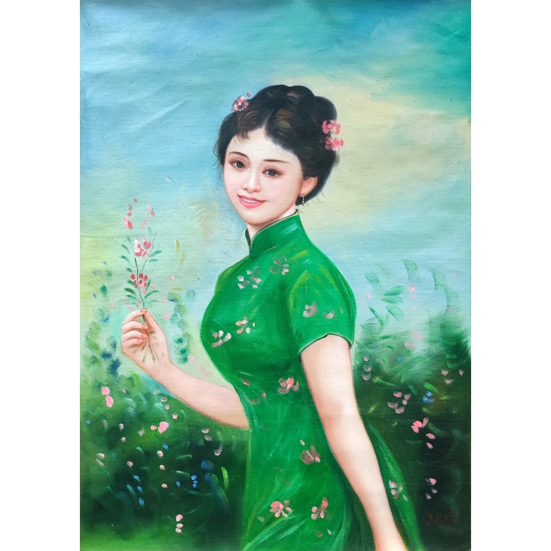 绿衣美人 冷军（款）54347