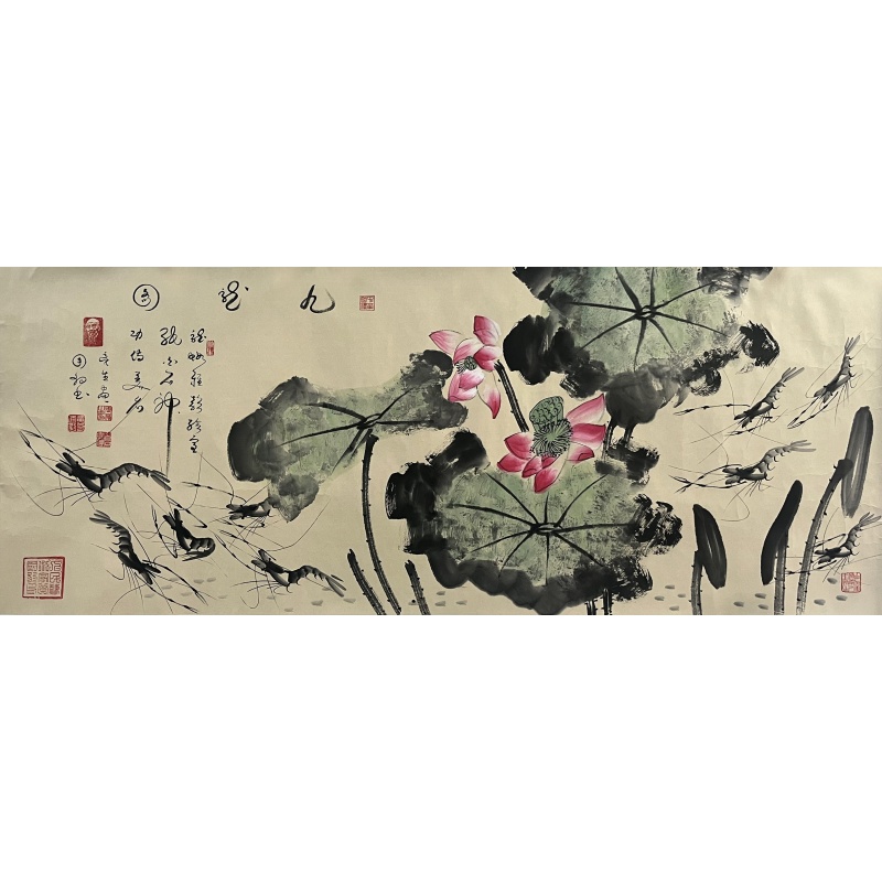 九龙图 王亮生 黄国豹（款）53278