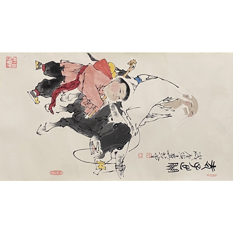 老子出关 范增（款）51149