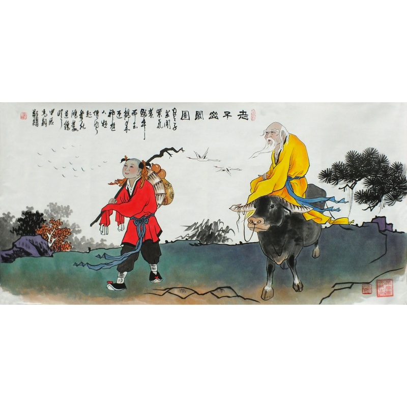 老子出关图 冯高翔（款）2254