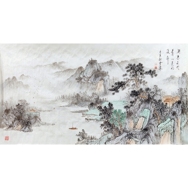 山水图 雪林（款）51483