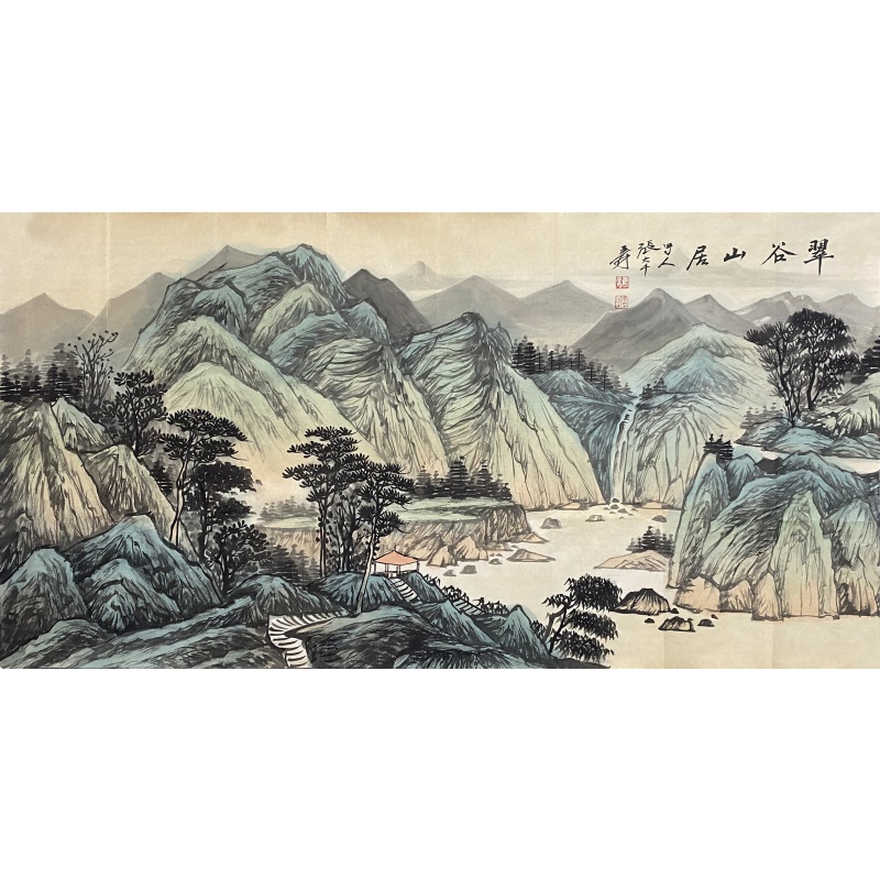 翠谷山居 张大千（款）51548