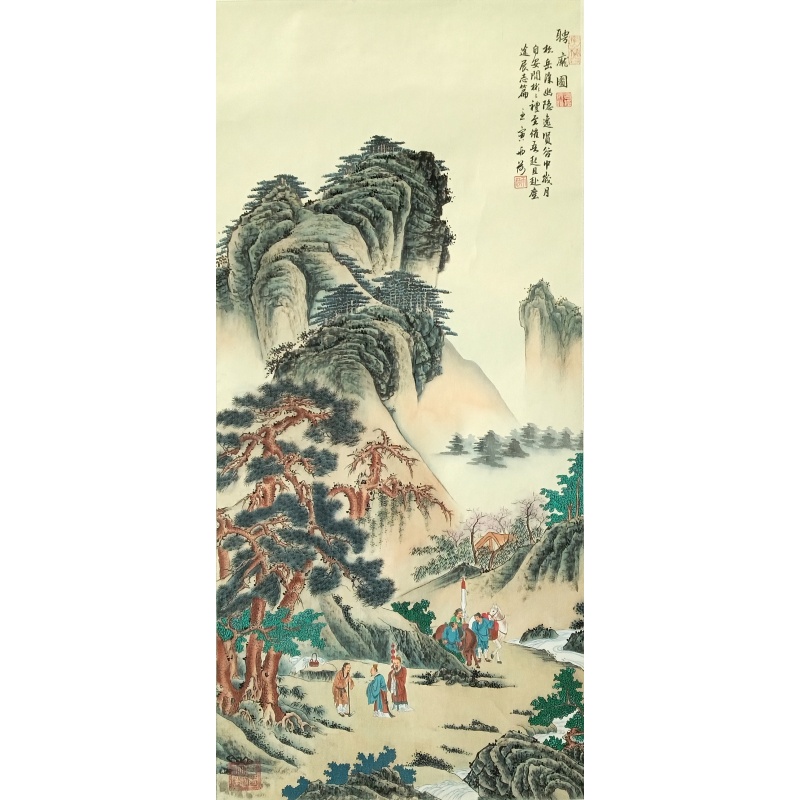聘庞图 雨荷（款）53128