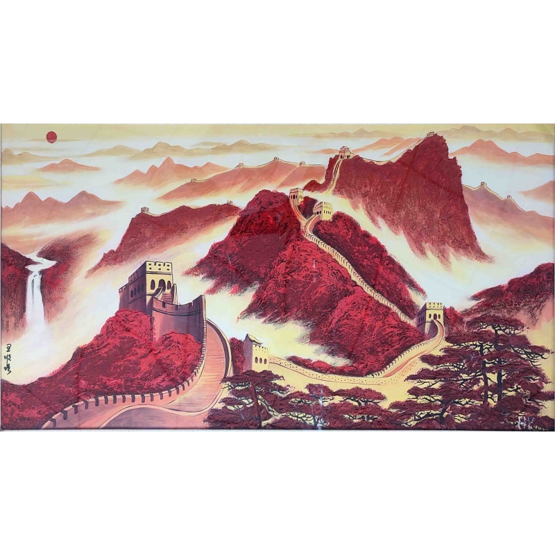 龙蟠九州   江山永固  王顺增（款） 8350 