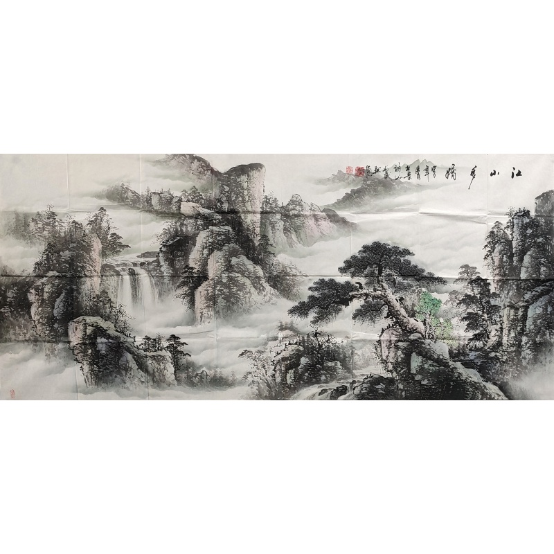 江山多娇  墨佰（款）50489