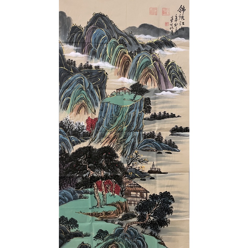锦绣江山 仇英（款）50893