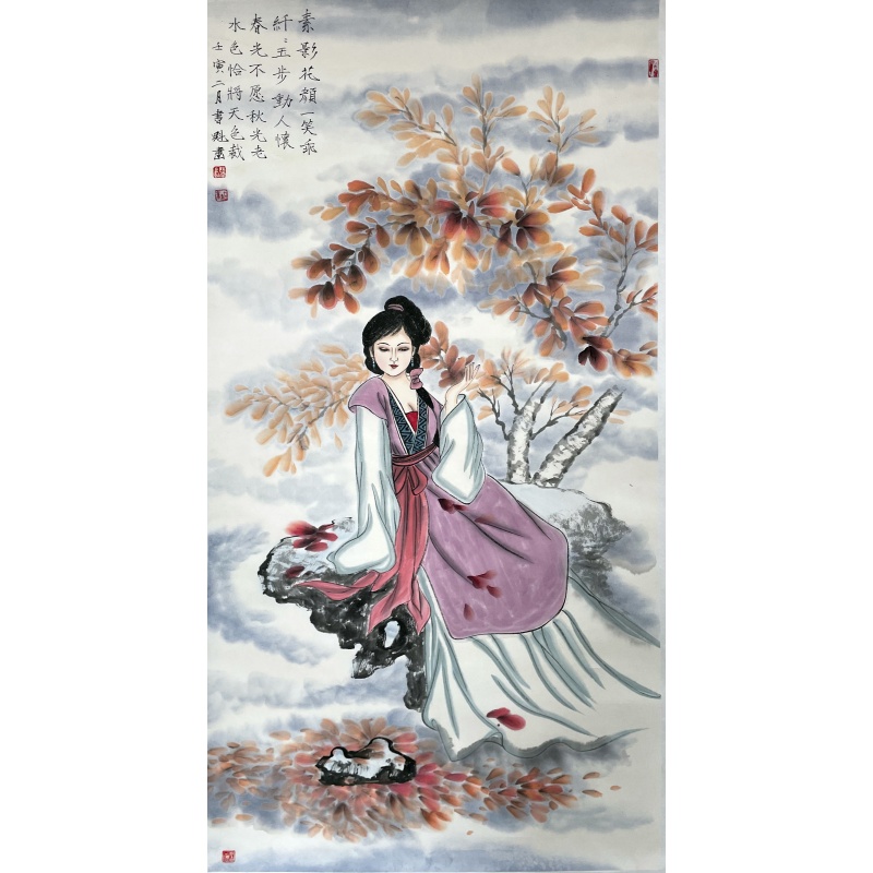素影花颜 张书魁（款）51790