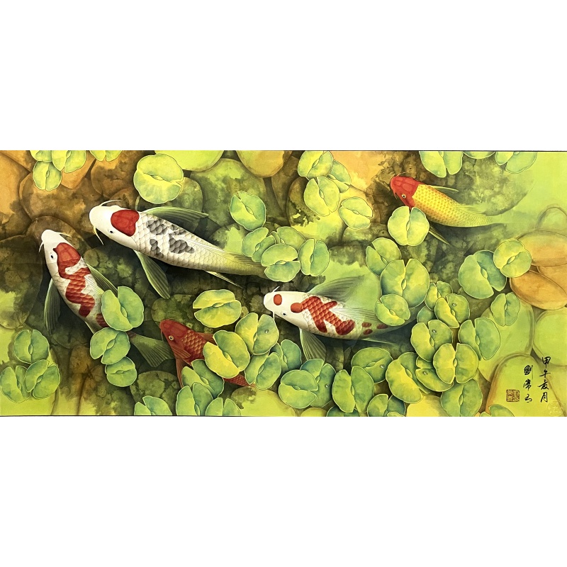 五福临门 刘长青（款）50594