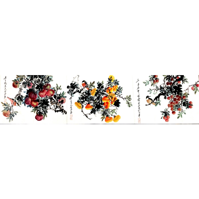 花鸟册页 齐白石（款）​50626