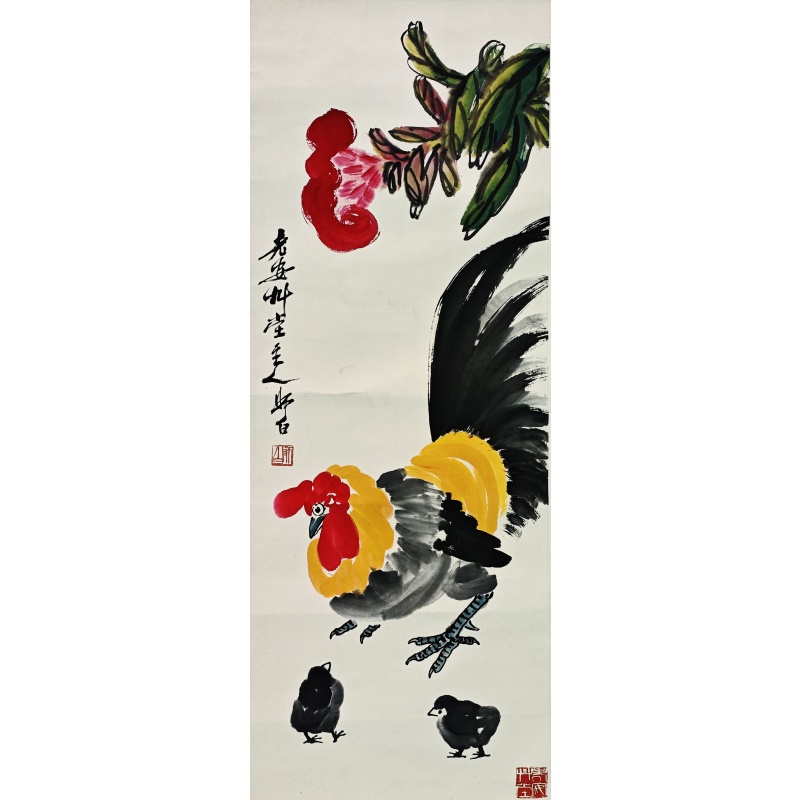 冠上加官  娄师白（款）  6569