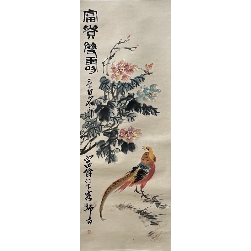花鸟图 娄师白（款）51394