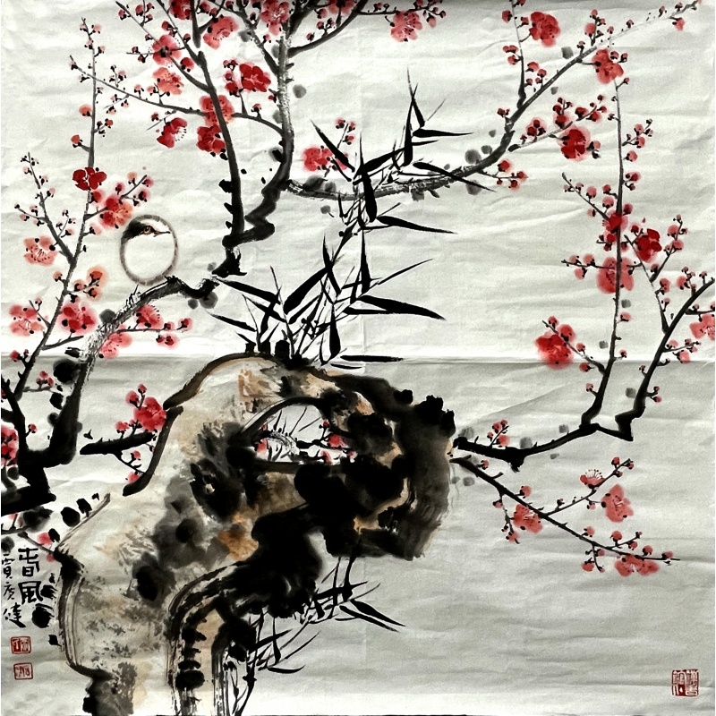 花鸟图 贾广健（款）​51693