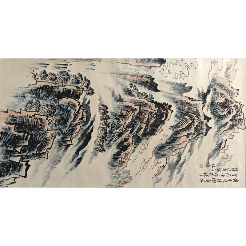 巫峡云海  陆俨少（款）  51185