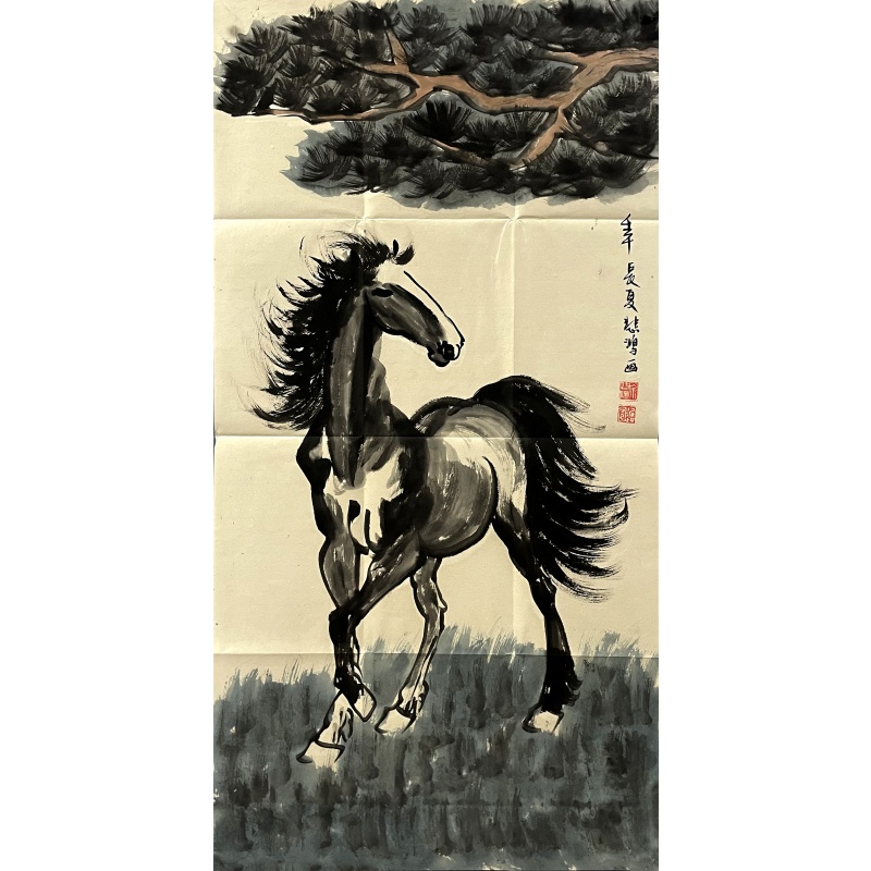 马 徐悲鸿（款）50136