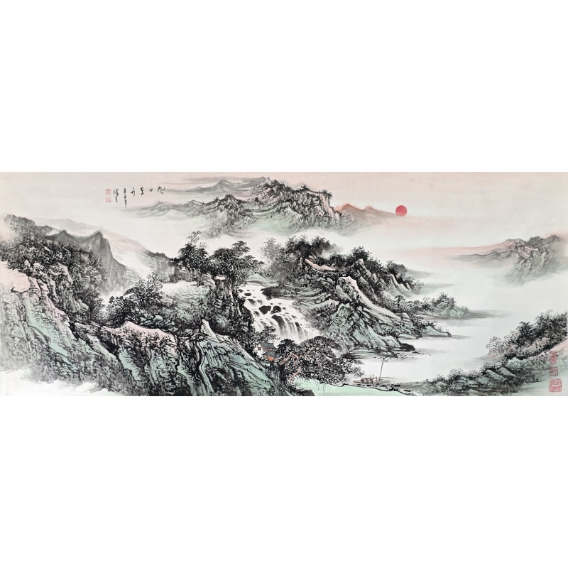 旭日东升 吴瑞军（款）52159
