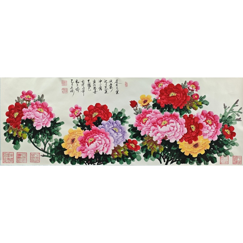富贵牡丹  田廣杰（款）  55057