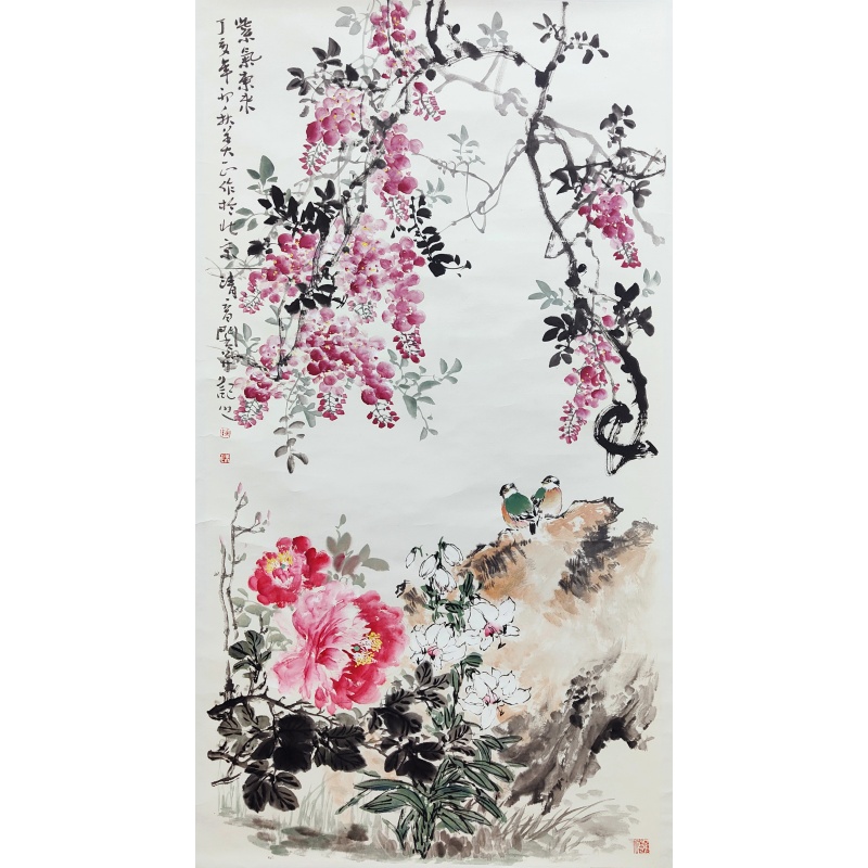 紫气东来 陈美正（款）53133