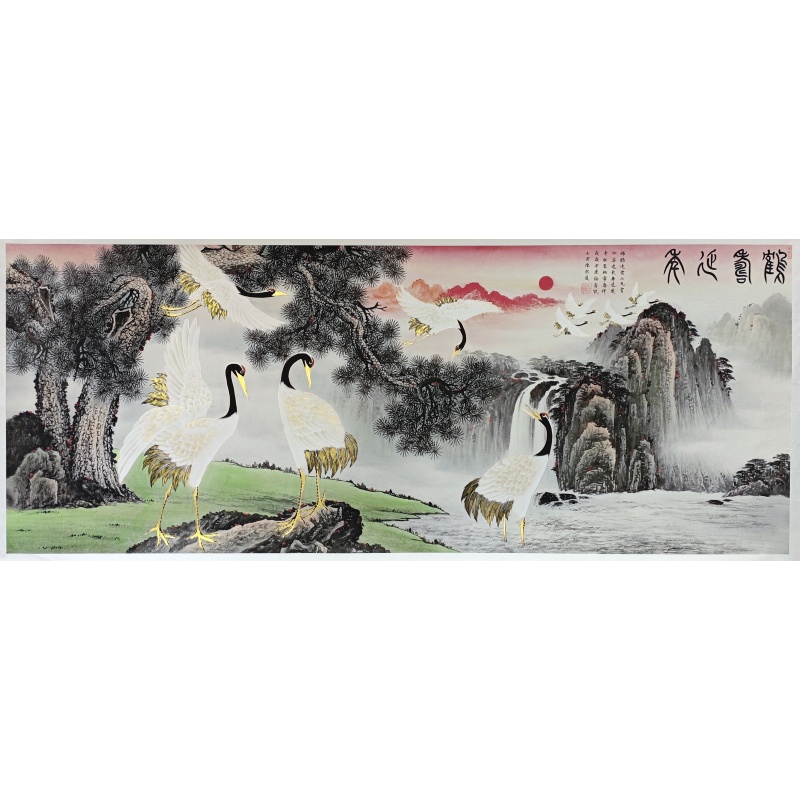 鹤寿延年 吴熙道（款）52162