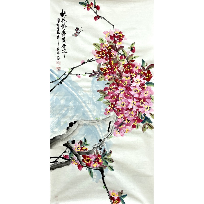 桃花  韩丽君（款）  52667