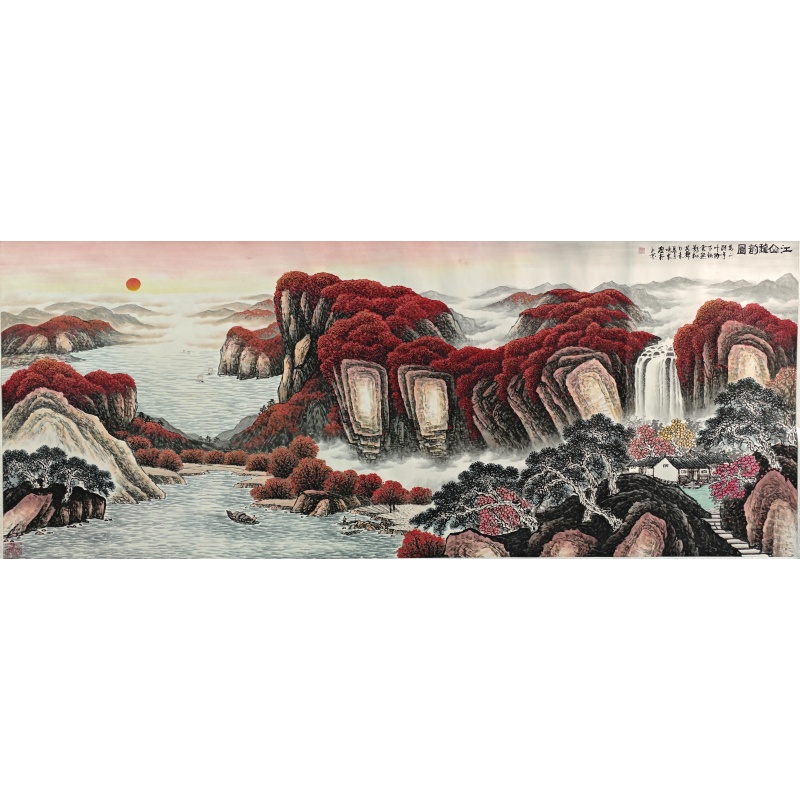 江山秋韵图  雷鸣东（款）  51334