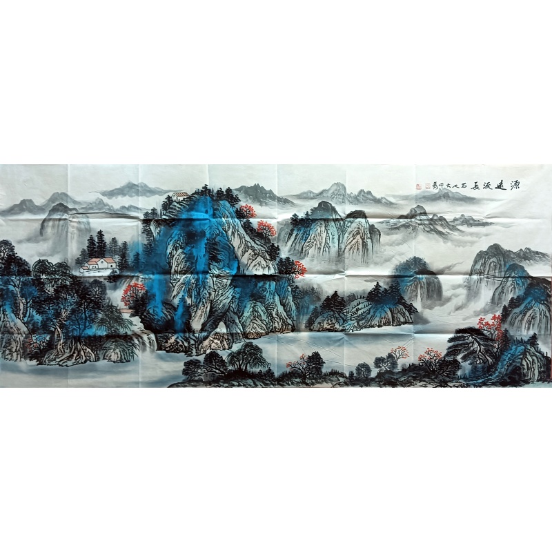 源远流长 张大千（款）8072
