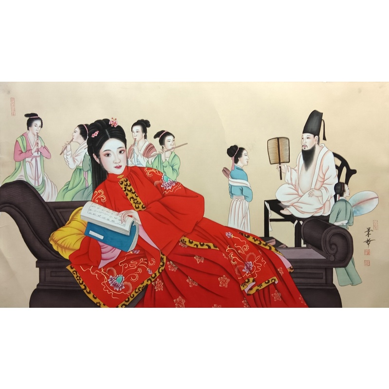 仕女图 崔景哲（款）50455