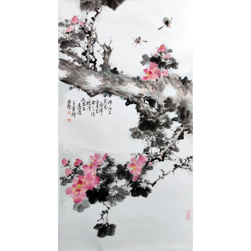花鸟画  魏凤杰（款）  52545