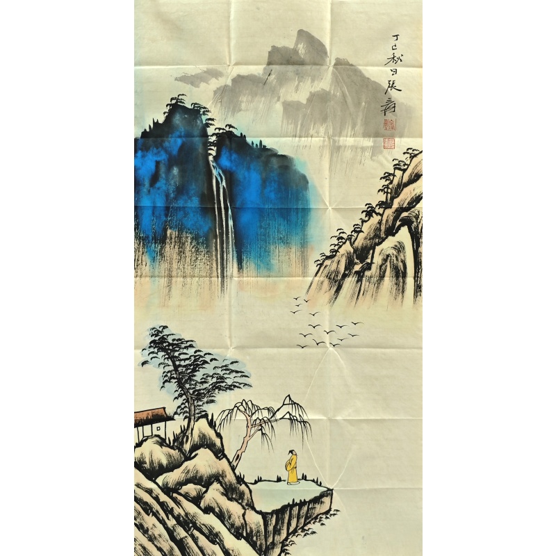 山水画  张大千（款）  51342  仅供展示