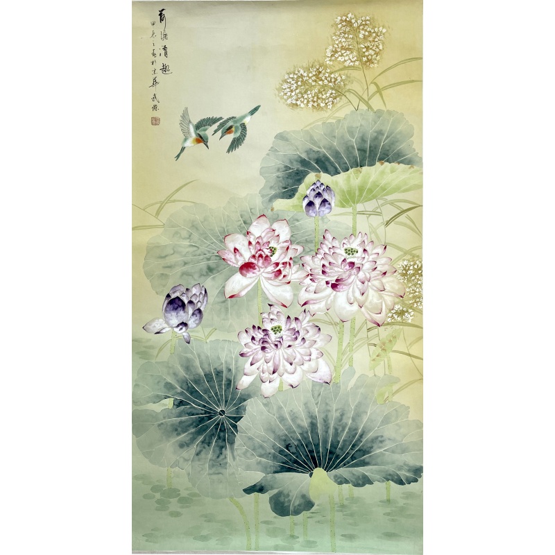 荷塘清趣  武傑（款）  807013