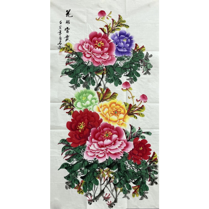 花开富贵   吴雅君（款）   807007